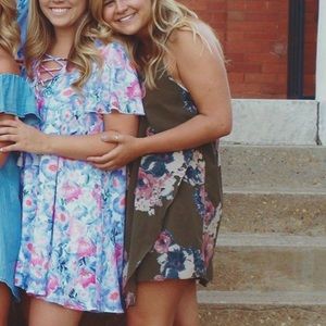 free people floral slip